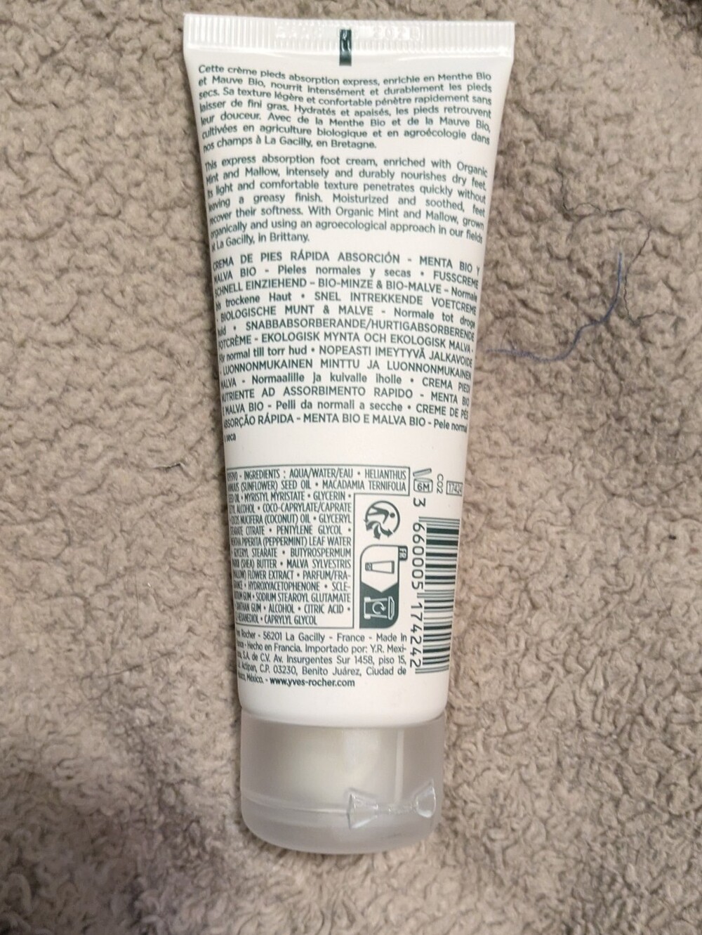 Yves Rocher Express Absorption Foot Cream - Picture 6 of 6